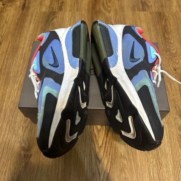 NIKE Air Max 200 'Royal Pulse' lace up shoes sneakers men’s 8.5 - Picture 5 of 8